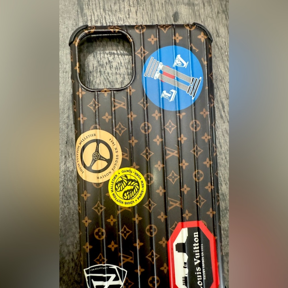 S.L. Fashions Multicolor Sticker Phone Case - Picture 3 of 4
